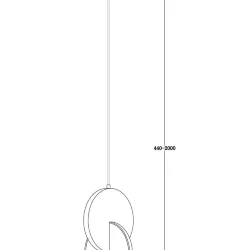 Подвесной светильник Freya FR6002PL-L15BS (Латунь)