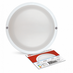 Светильник светодиодный герметичный СПП 2565-КРУГ 25Вт 6500К 2250Лм IP65 175мм IN HOME