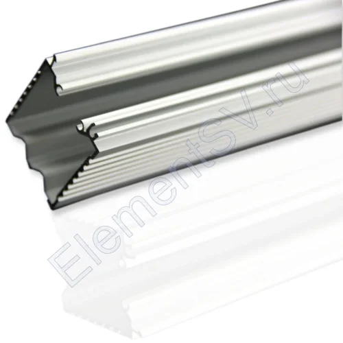 Алюминиевый профиль 876 (2000х35х42мм) - фото.