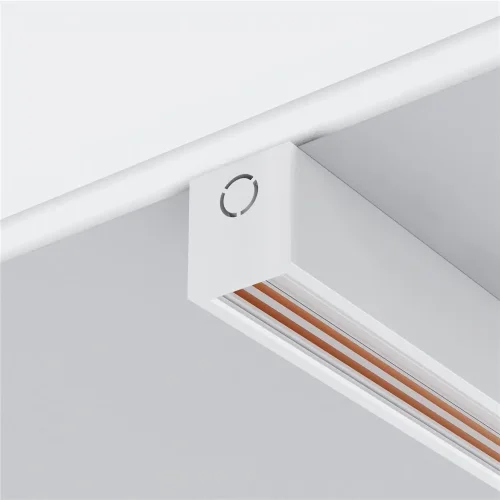 Заглушки для накладного низкопрофильного шинопровода Exility 2шт. (Белый) - фото 3