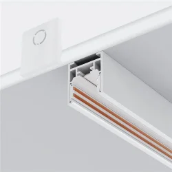 Заглушки для накладного низкопрофильного шинопровода Exility 2шт. (Белый)