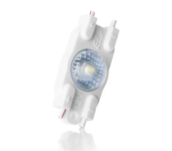 Модуль светодиодный ELF VIVO-2019, 1SMD диод 2835, с линзой, 12В, IP67, белый - фото