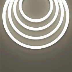 Гибкий неон 25x13 220В 8Вт/м 6000K IP65 50м (Белый)