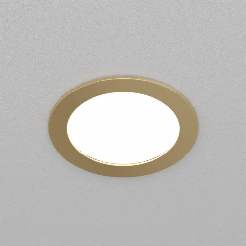 Встраиваемый светильник Orb GX53 12Вт (Матовое Золото) - фото 8