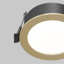 Встраиваемый светильник Орб / Orb 1*GX53 12 Вт IP 44 (Матовое Золото) DL130-GX53-MG
