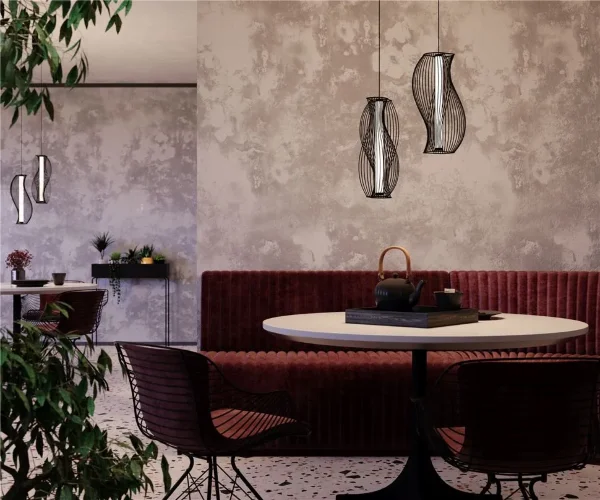 Подвесной светильник Shadows of the past 3000К 20Вт (Черный) - фото 2