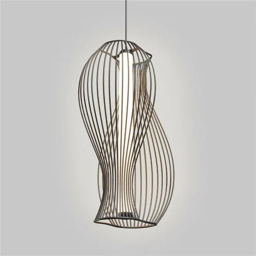 Подвесной светильник Shadows of the past 3000К 20Вт (Черный) - фото 6