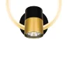 Настенный светильник (бра) FR6074WL-L12GB Тумблер / Tumbler 12;10 Вт LED (Черный с Золотом) FR6074WL-L12GB - фото 8