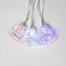 ULD-S0280-020-DTA RGB IP20 BELLS Гирлянда светодиодная Колокольчики с контроллером, 20 светодиодов, 2.8 м, RGB, IP20, провод прозрачный. - фото 3