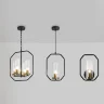 Подвесной светильник FR5524PL-04BBZ Люми / Lumi E27x4 (Черный и Бронза) FR5524PL-04BBZ - фото 2