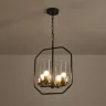 Подвесной светильник FR5524PL-04BBZ Люми / Lumi E27x4 (Черный и Бронза) FR5524PL-04BBZ - фото 6