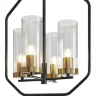 Подвесной светильник FR5524PL-04BBZ Люми / Lumi E27x4 (Черный и Бронза) FR5524PL-04BBZ - фото 9