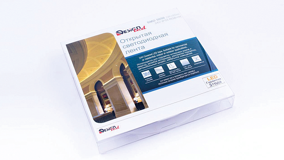 Светодиодная лента 28.8Вт 24В IP33 RGB, DSG5120-24-RGB+W-33. Фото 8