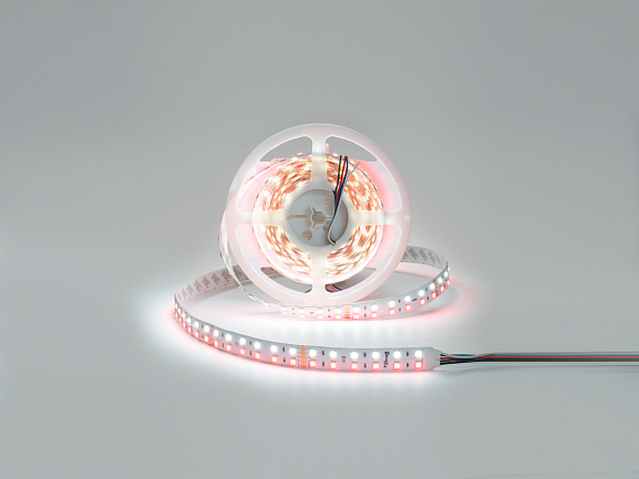 Светодиодная лента 28.8Вт 24В IP33 RGB, DSG5120-24-RGB+W-33 - фото