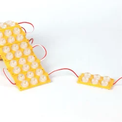 Светодиодный модуль 6 led 3030 MOD113 (12V, 3W, warm white, IP65)