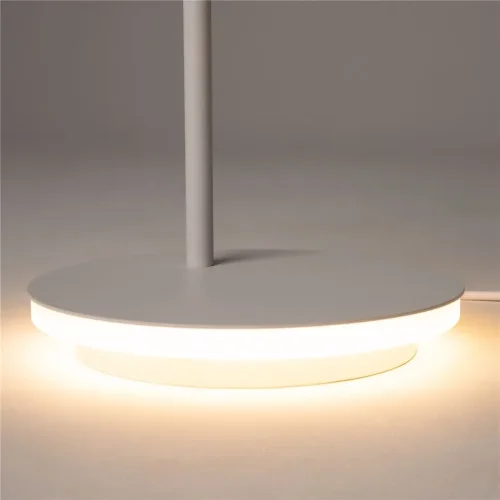 Напольный светильник (торшер) Estudo 3000К 9Вт (Белый) - фото 4