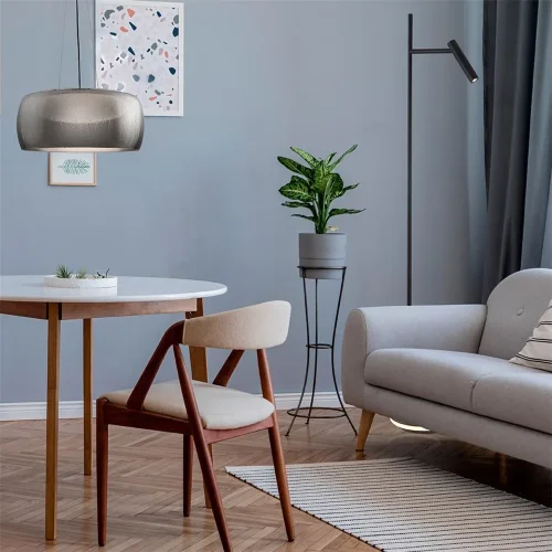 Напольный светильник (торшер) Estudo 3000К 9Вт (Белый) - фото 12