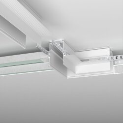 Slim Magnetic Коннектор угловой для встраиваемого шинопровода под ГКЛ 12,5мм (белый) 85212/00 85212/00