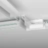 Slim Magnetic Коннектор угловой для встраиваемого шинопровода под ГКЛ 12,5мм белый 85212/00 85212/00 - фото