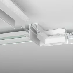 Slim Magnetic Коннектор угловой для встраиваемого шинопровода под ГКЛ 12,5мм белый 85212/00 85212/00 (067501)