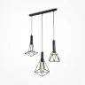 Подвесной светильник Spider E27х3 (Черный) - фото