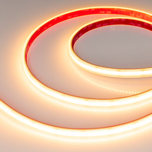 Светодиодная лента герметичная RTW-PS-A240-12mm 24V Warm2400 (19 W/m, IP67, 5m) (Arlight, CRI&gt;90) - фото 1