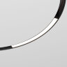 Slim Magnetic Трековый светильник для радиусного шинопровода 16W 4200K Planar чёрный O 800мм - фото 1