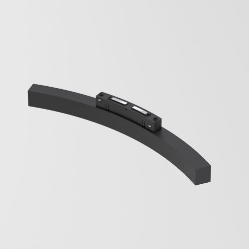 Slim Magnetic Трековый светильник для радиусного шинопровода 16W 4200K Planar чёрный O 800мм - Фото 2