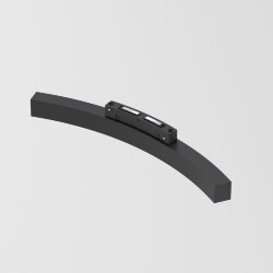 Slim Magnetic Трековый светильник для радиусного шинопровода 16W 4200K Planar чёрный Ø 800мм 85180/01