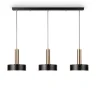 Подвесной светильник Freya FR4008PL-03BBS (Черный и Латунь) - фото