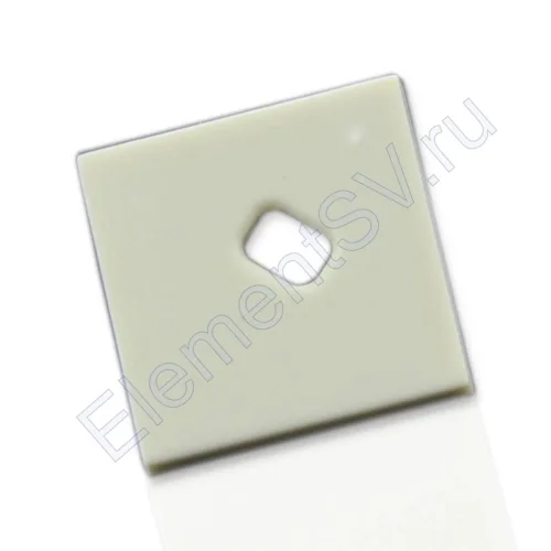 Заглушка с отверстием для профиля SCT001 (975) - фото.