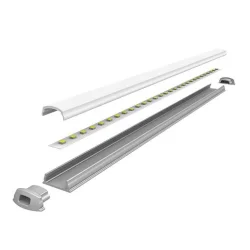 Профиль гибкий PAL 1105 L2000 без рассеив. анодир. JazzWay 5009523