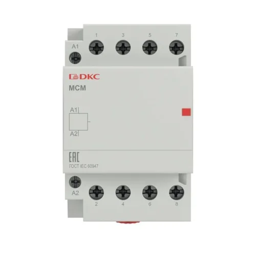 Контактор модульный YON max типа MCE 4P 40A 240В 4НО YON MCE-40-40-A240 - фото 2