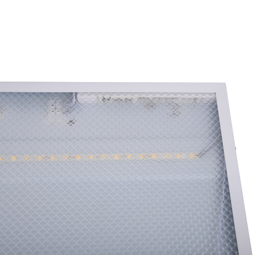 ULP-Q105 6060-45W-6500K WHITE Светильник светодиодный потолочный универсальный, Дневной свет 6500K, Рассеиватель призма, Встроенный и-п, Корпус белый - фото 4