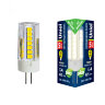 LED-JC-220-5W-3000K-G4-CL GLZ09TR Лампа светодиодная, прозрачная, Теплый белый свет 3000К. - фото 1