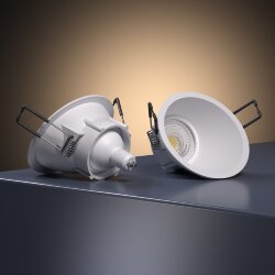 Светильник встраиваемый Side GU10 белый 25059/01