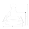 Светильник встраиваемый Side GU10 белый 25059/01 - фото 6
