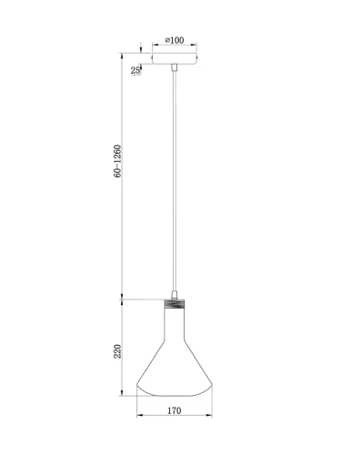 Подвесной светильник Freya FR8010PL-01GB (Черный с Золотом) - фото 15