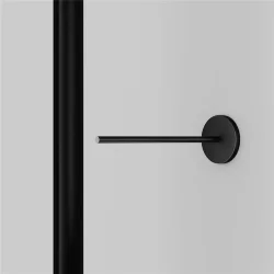 Крепление настенное/потолочное Levity для круглого шинопровода (Черный)