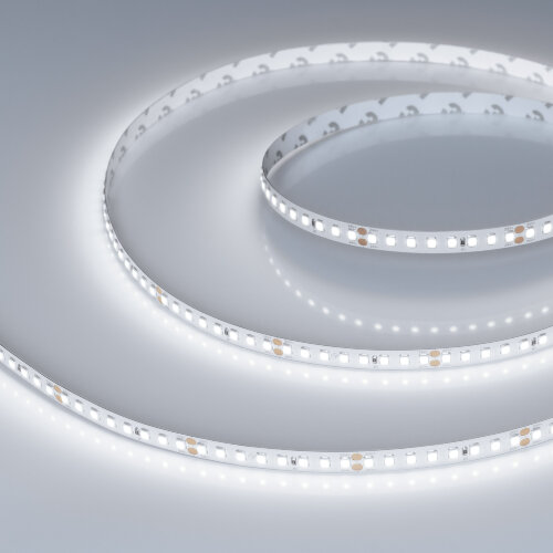 Светодиодная лента RT-A160-8mm 24V White6000 (12 W/m, IP20, 2835, 5m) (Arlight, высок.эфф.150 лм/Вт) 024534(2) - фото