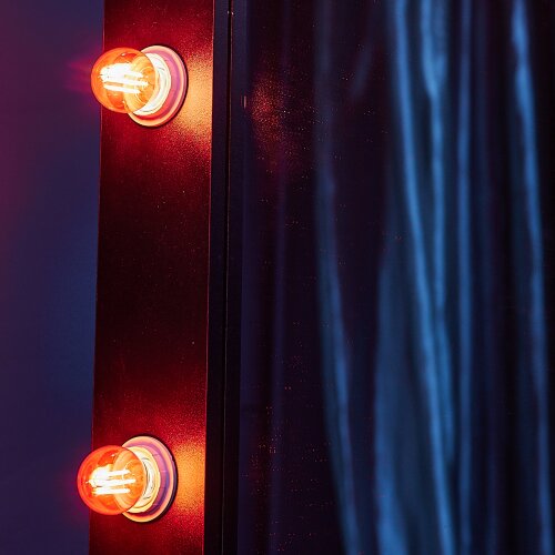 LED-G45-5W-RED-E27 GLA02RD Лампа светодиодная, Форма шар, Серия Air color, Красный свет - фото 3