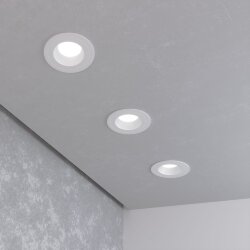 Встраиваемый точечный светильник 122 MR16 серебро/белый (053353)