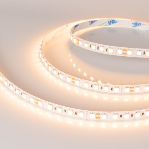 Светодиодная лента RT-B96-10mm 24V Warm3000 (23 W/m, IP20, 5060, 5m) (Arlight, Открытый) 028606(2) - фото