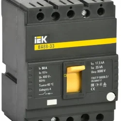 Выключатель автоматический 3п 50А 35кА ВА 88-33 KARAT IEK SVA20-3-0050