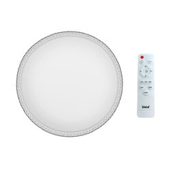ULI-D238 60W-SW-46 ORION O3 Cветильник светодиодный накладной, Диммируемый, Пульт ДУ в-к, Теплый свет3000К-Белый свет4000К-Дневной свет6500К, 5500Лм, TM Uniel