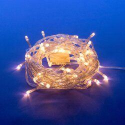 ULD-S0250-020-STA WARM WHITE IP20 Гирлянда светодиодная, 2.5м, 20 светодиодов, Теплый белый свет, Провод прозрачный