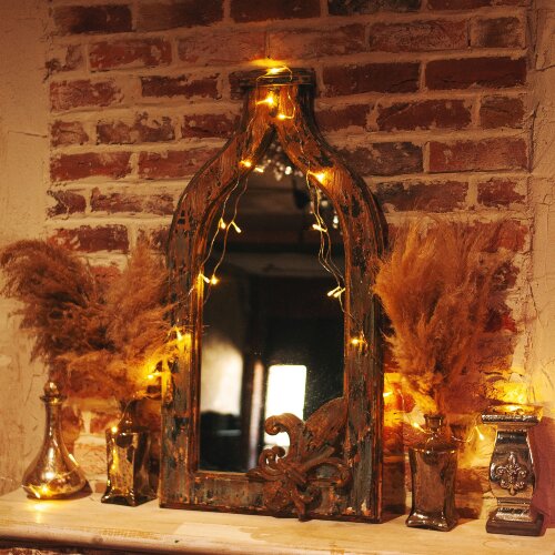 ULD-S0250-020-STA WARM WHITE IP20 Гирлянда светодиодная, 2.5м, 20 светодиодов, Теплый белый свет, Провод прозрачный - фото 6