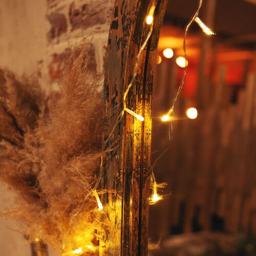 ULD-S0250-020-STA WARM WHITE IP20 Гирлянда светодиодная, 2.5м, 20 светодиодов, Теплый белый свет, Провод прозрачный - фото 7