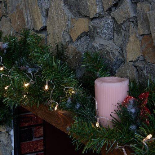 ULD-S0250-020-STA WARM WHITE IP20 Гирлянда светодиодная, 2.5м, 20 светодиодов, Теплый белый свет, Провод прозрачный - фото 8