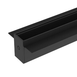 Встраиваемый шинопровод SMART 2м под ГКЛ, черный, Denkirs TR2012-BK